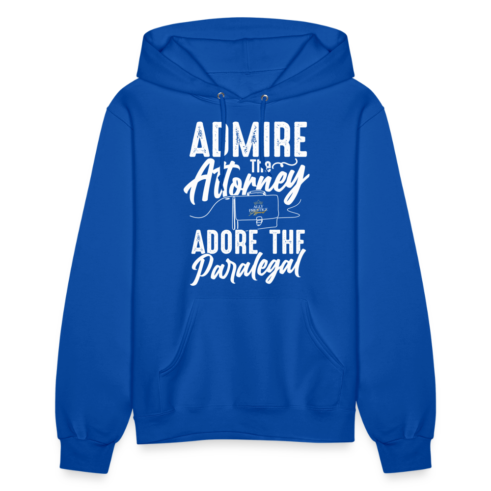 "Adore The Paralegal" Women's Hoodie - royal blue