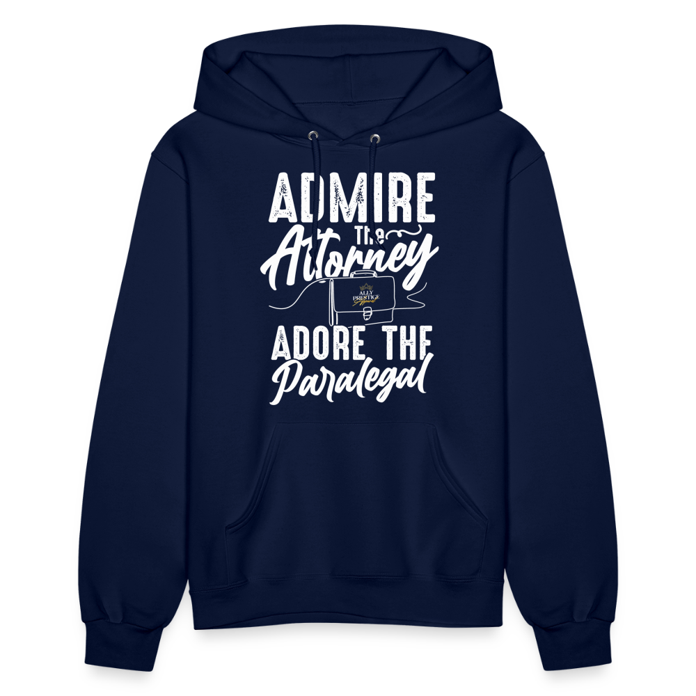 "Adore The Paralegal" Women's Hoodie - navy