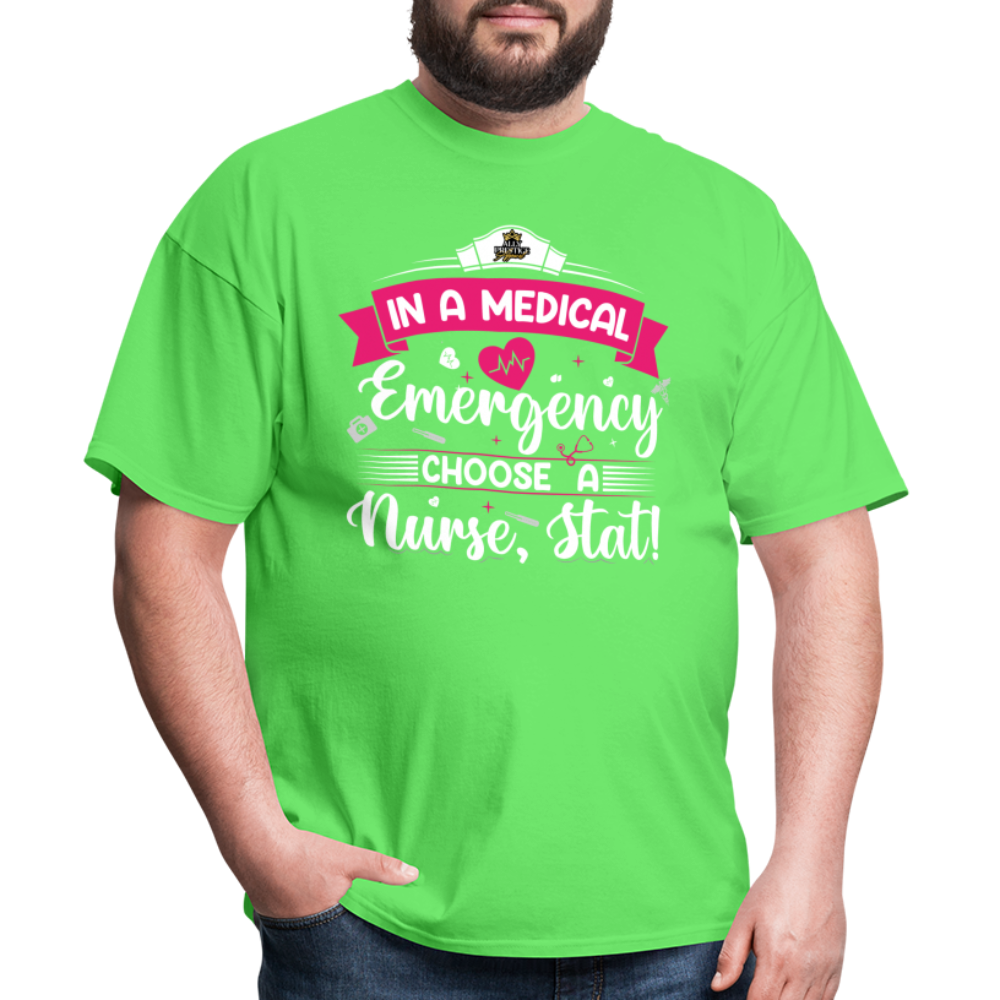 "Nurse, Stat" Unisex Classic T-Shirt - kiwi