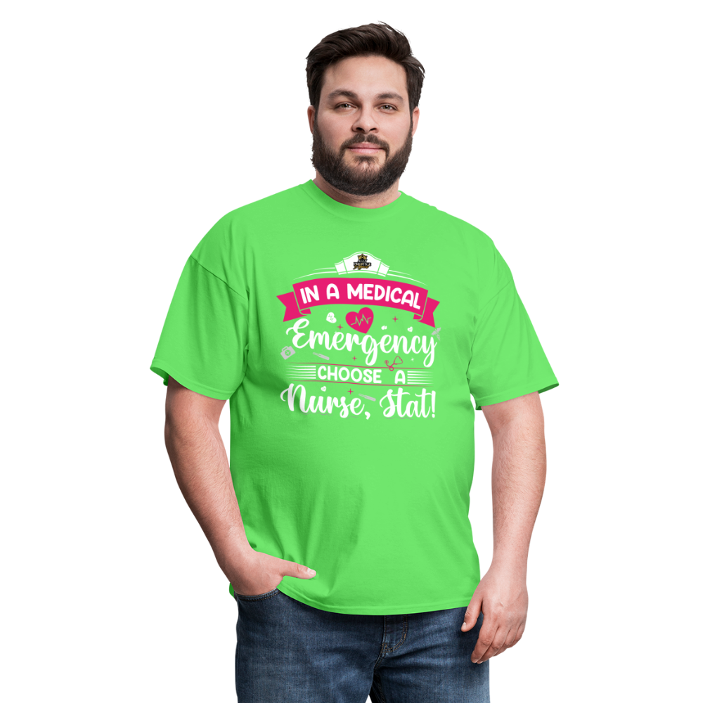 "Nurse, Stat" Unisex Classic T-Shirt - kiwi