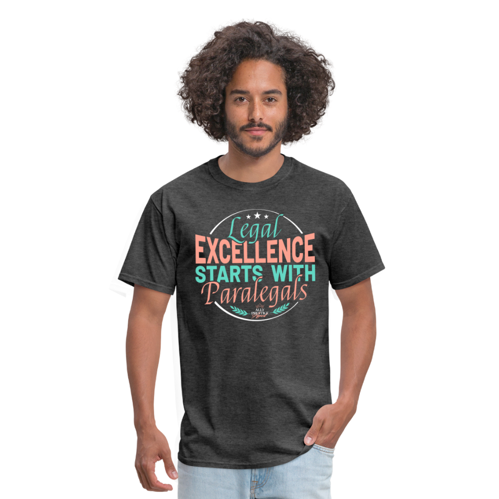"Legal Excellence" Unisex Classic T-Shirt - heather black