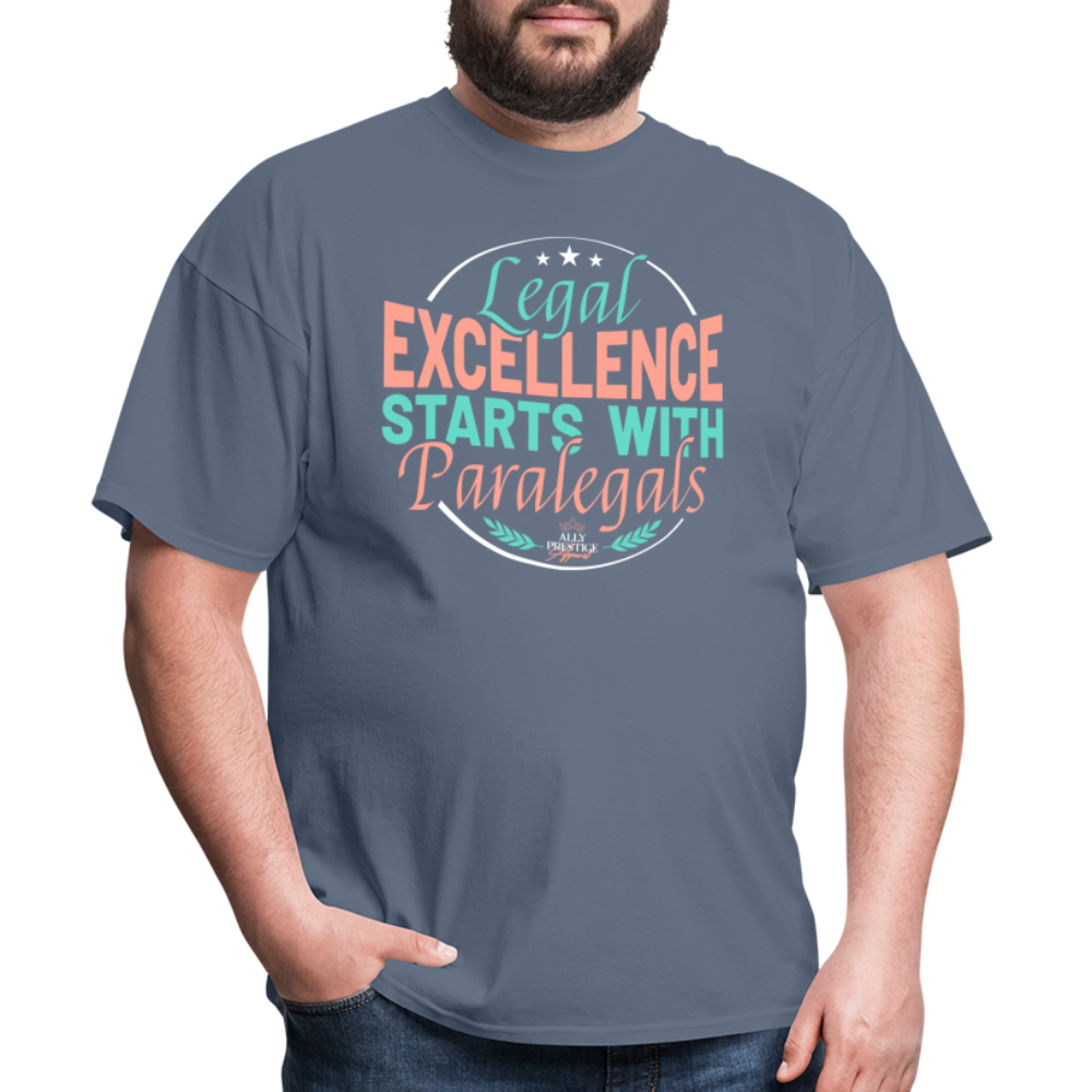 "Legal Excellence" Unisex Classic T-Shirt - denim