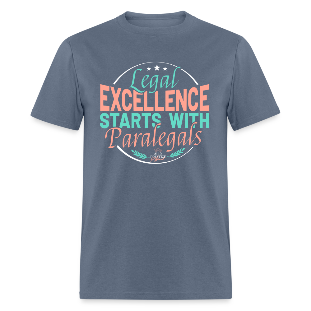 "Legal Excellence" Unisex Classic T-Shirt - denim