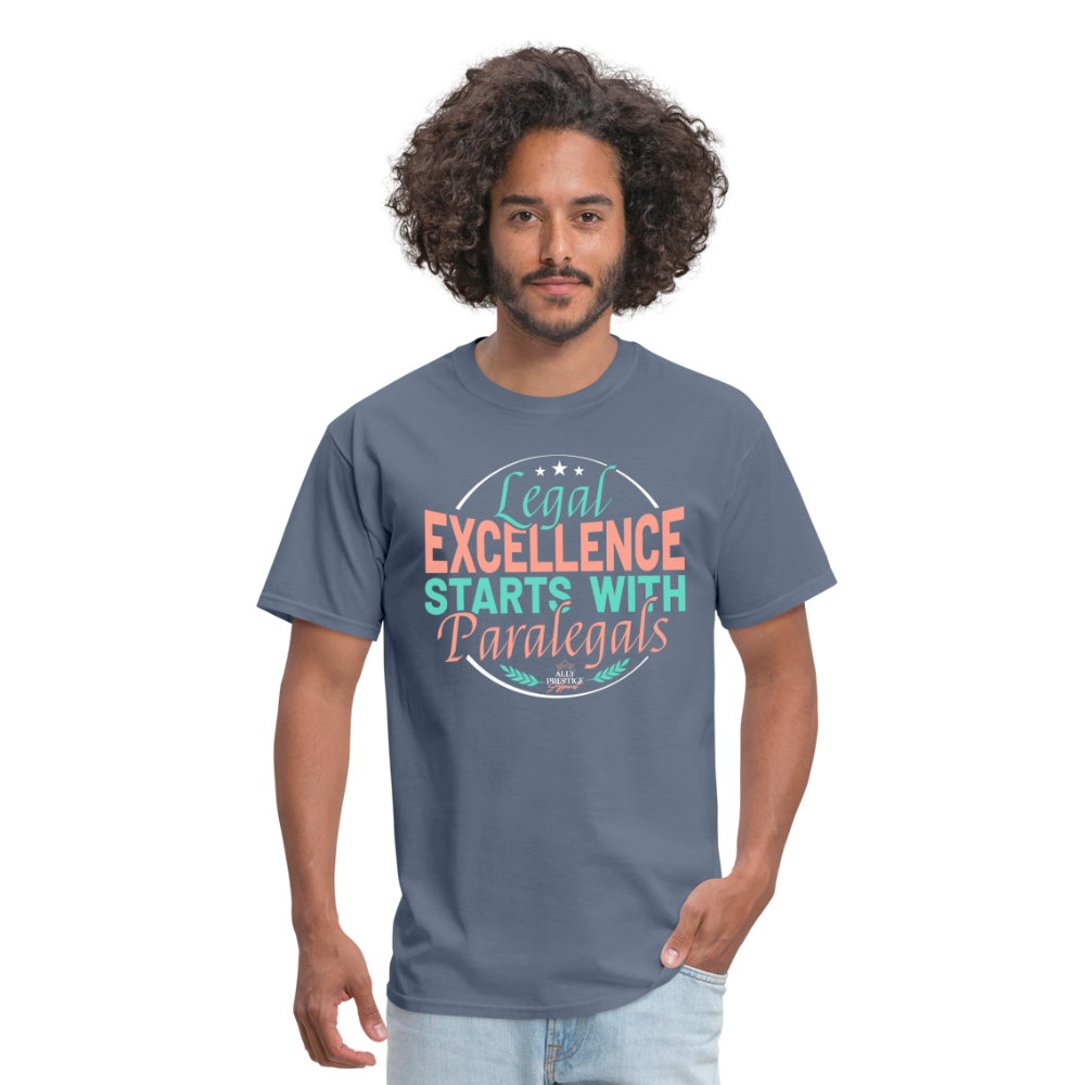 "Legal Excellence" Unisex Classic T-Shirt - denim