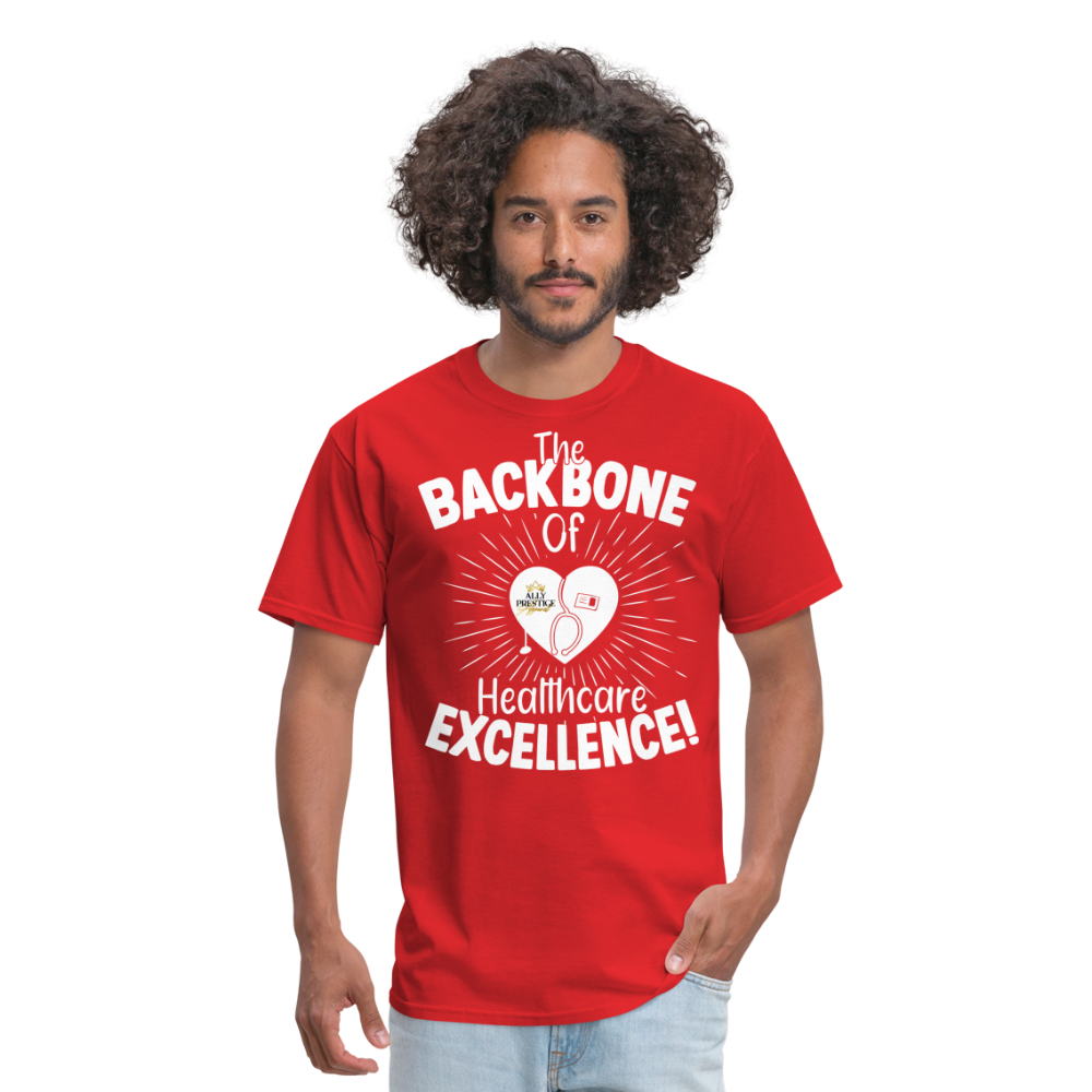 "Nurse Backbone" Unisex Classic T-Shirt - red