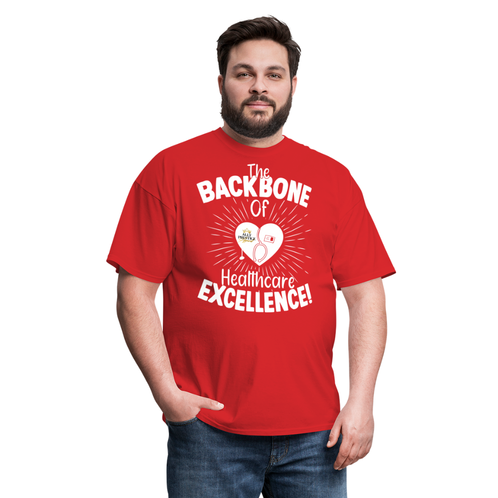 "Nurse Backbone" Unisex Classic T-Shirt - red