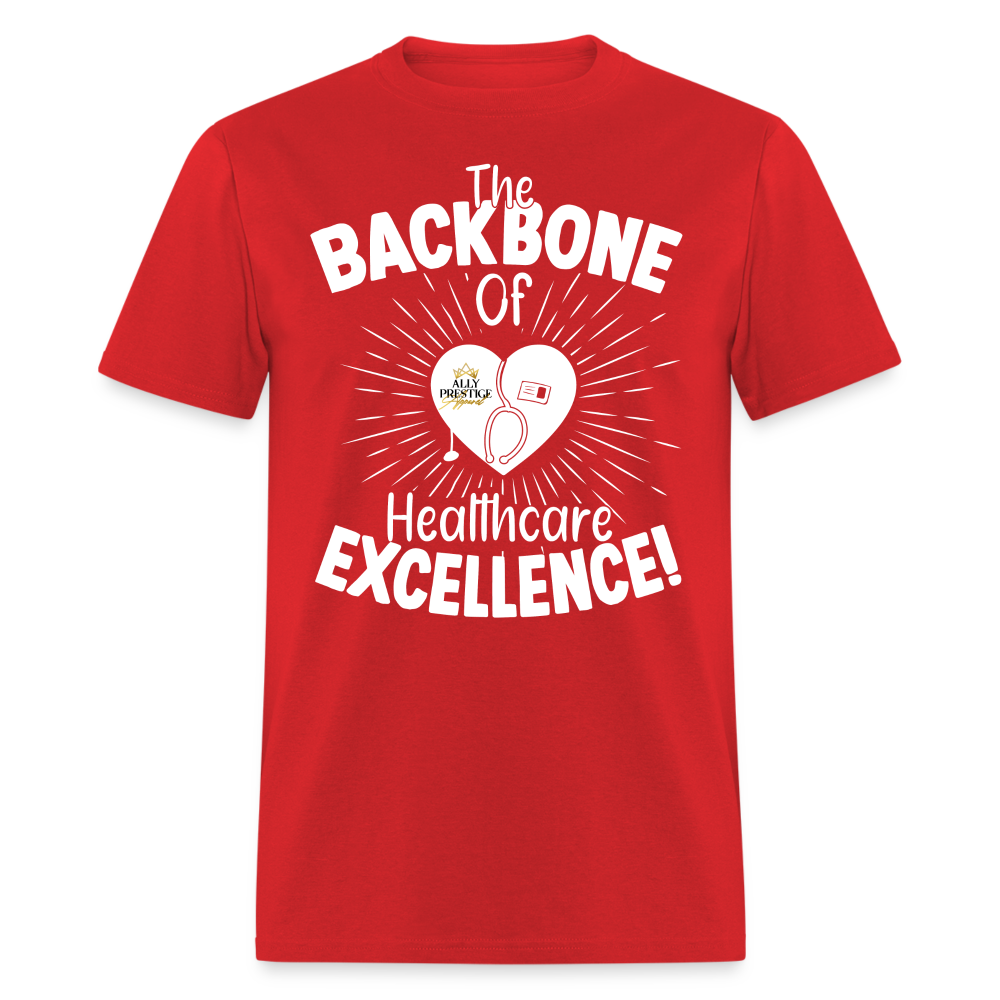 "Nurse Backbone" Unisex Classic T-Shirt - red