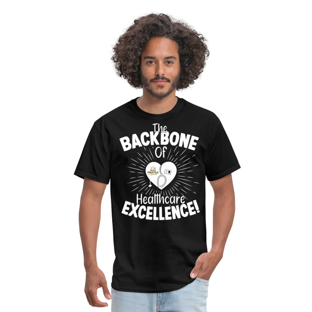 "Nurse Backbone" Unisex Classic T-Shirt - black