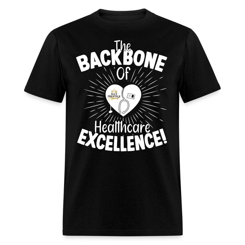 "Nurse Backbone" Unisex Classic T-Shirt - black