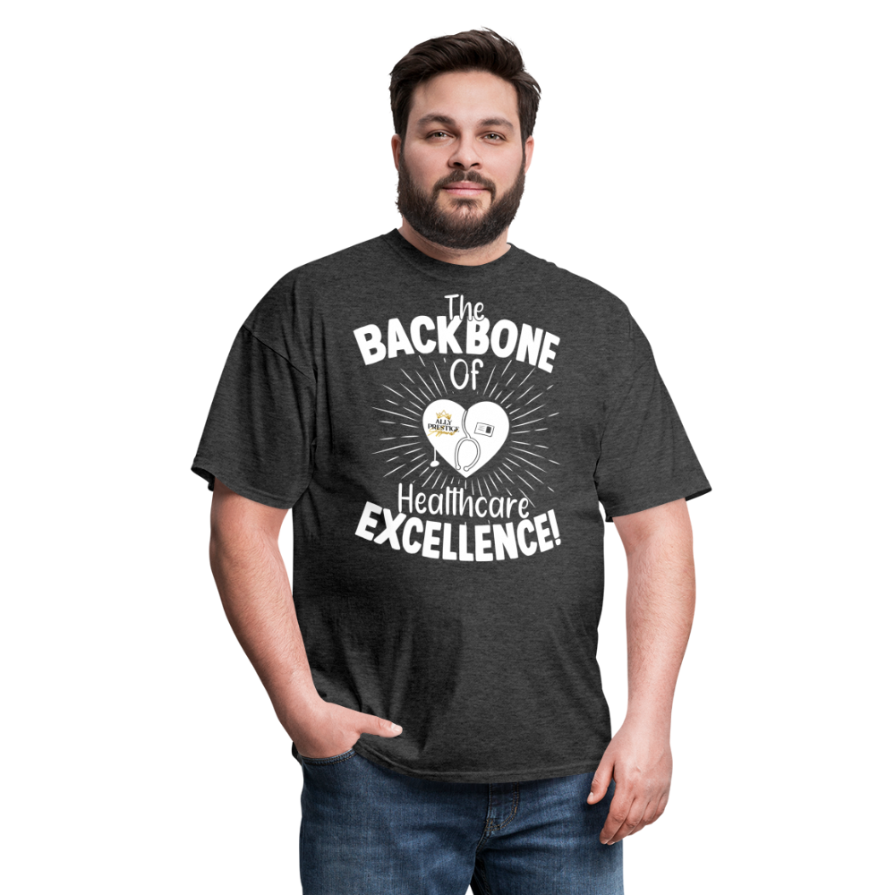 "Nurse Backbone" Unisex Classic T-Shirt - heather black