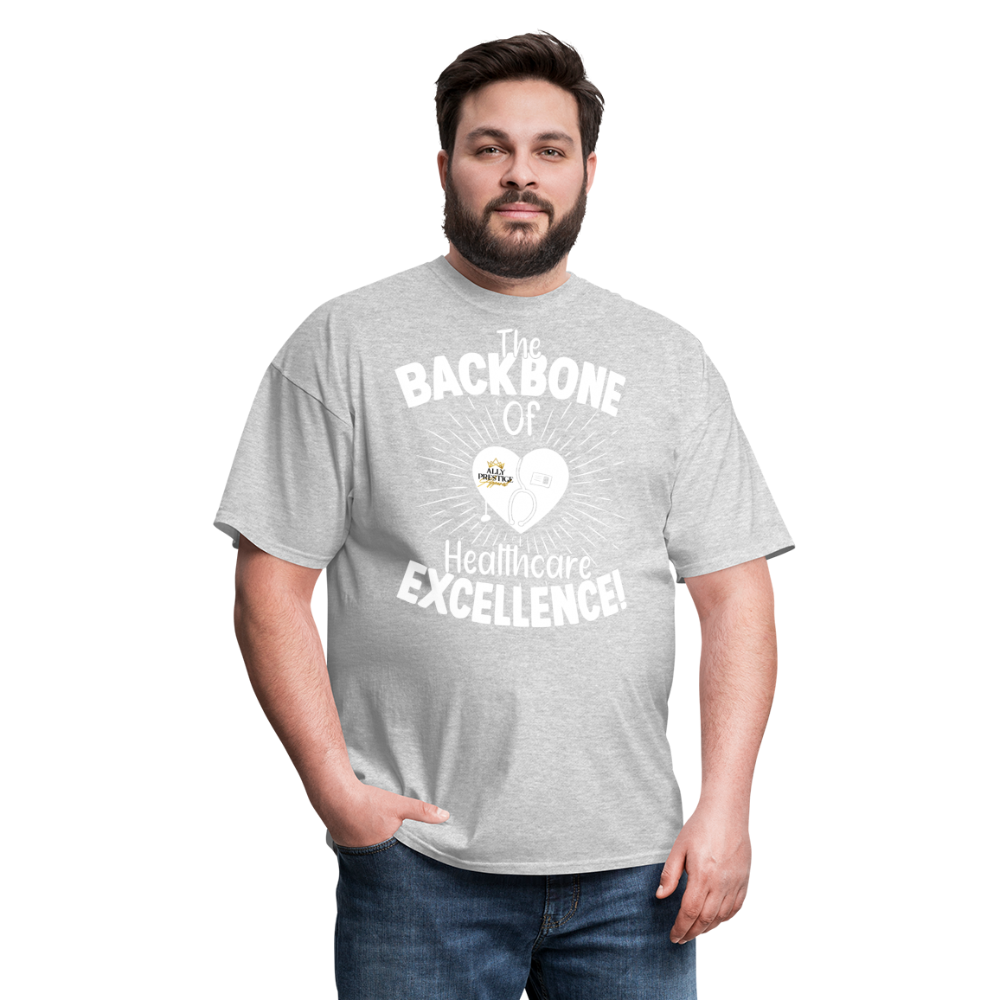"Nurse Backbone" Unisex Classic T-Shirt - heather gray
