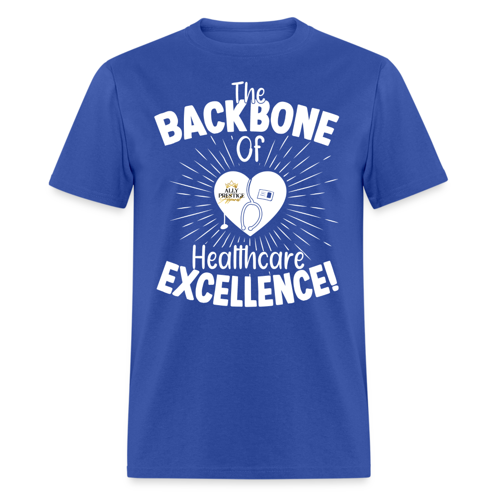 "Nurse Backbone" Unisex Classic T-Shirt - royal blue