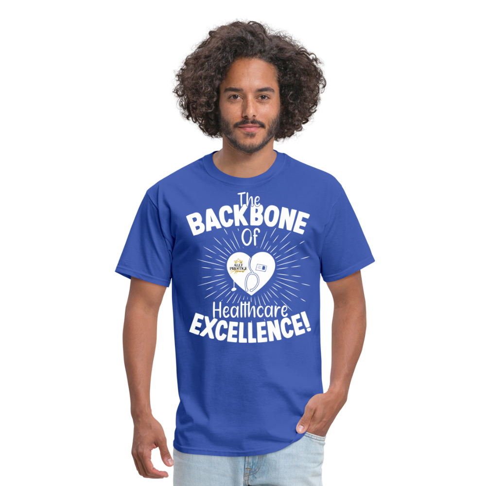 "Nurse Backbone" Unisex Classic T-Shirt - royal blue