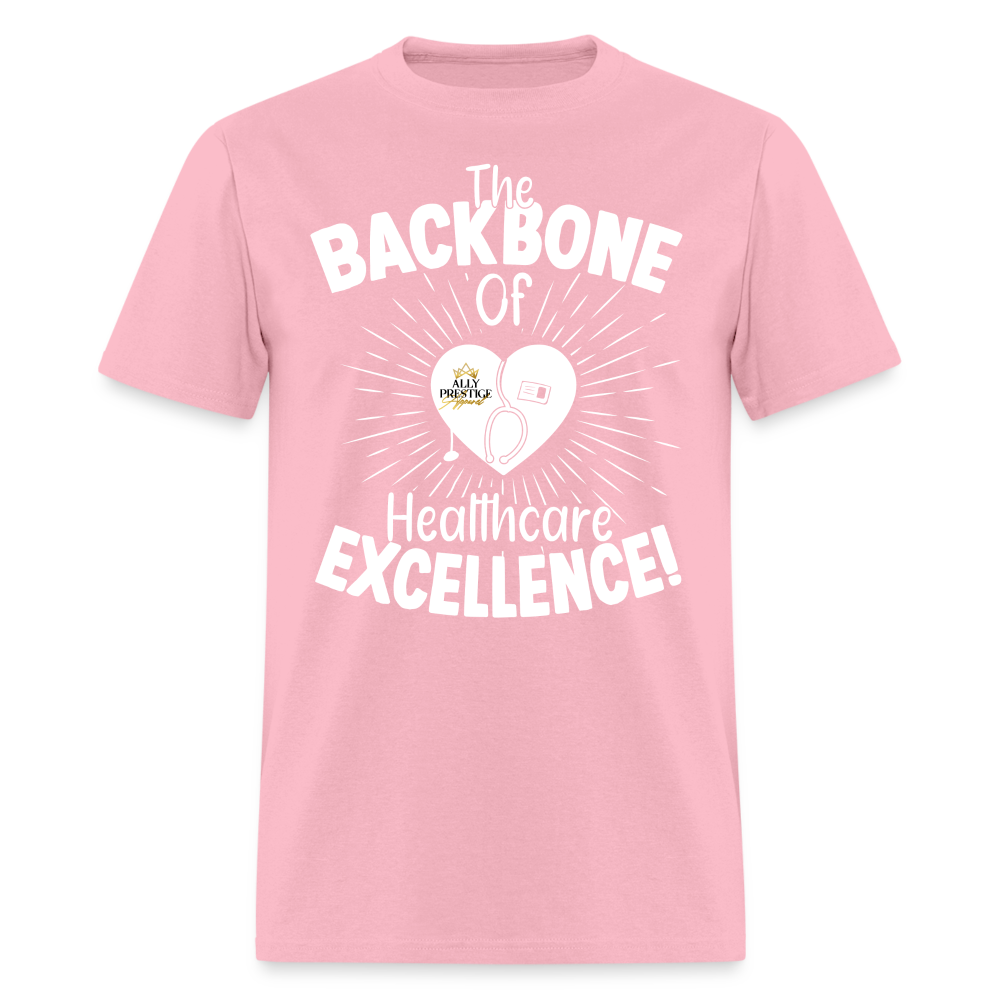 "Nurse Backbone" Unisex Classic T-Shirt - pink