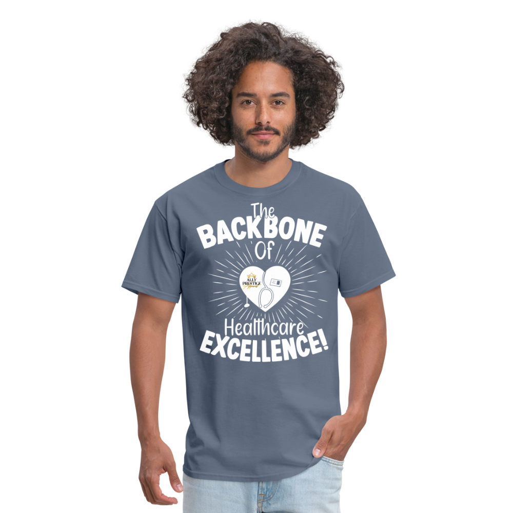 "Nurse Backbone" Unisex Classic T-Shirt - denim