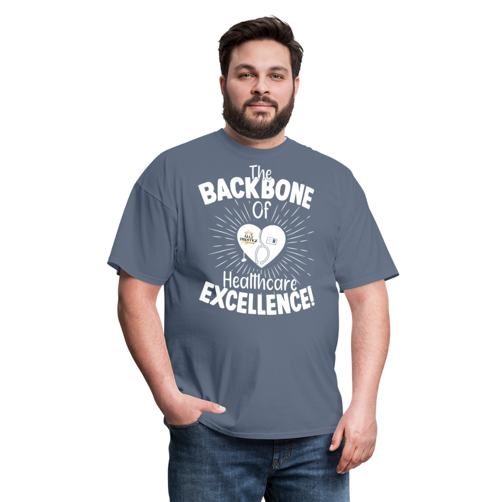 "Nurse Backbone" Unisex Classic T-Shirt - denim
