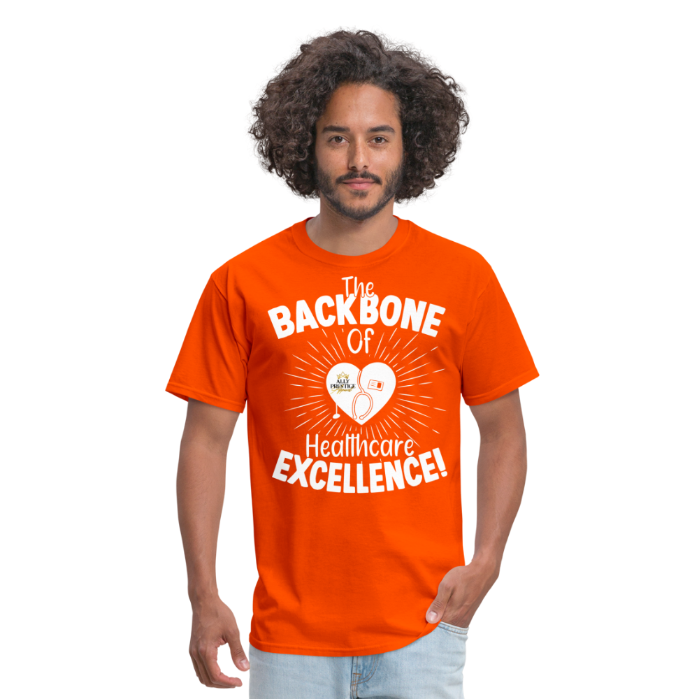 "Nurse Backbone" Unisex Classic T-Shirt - orange