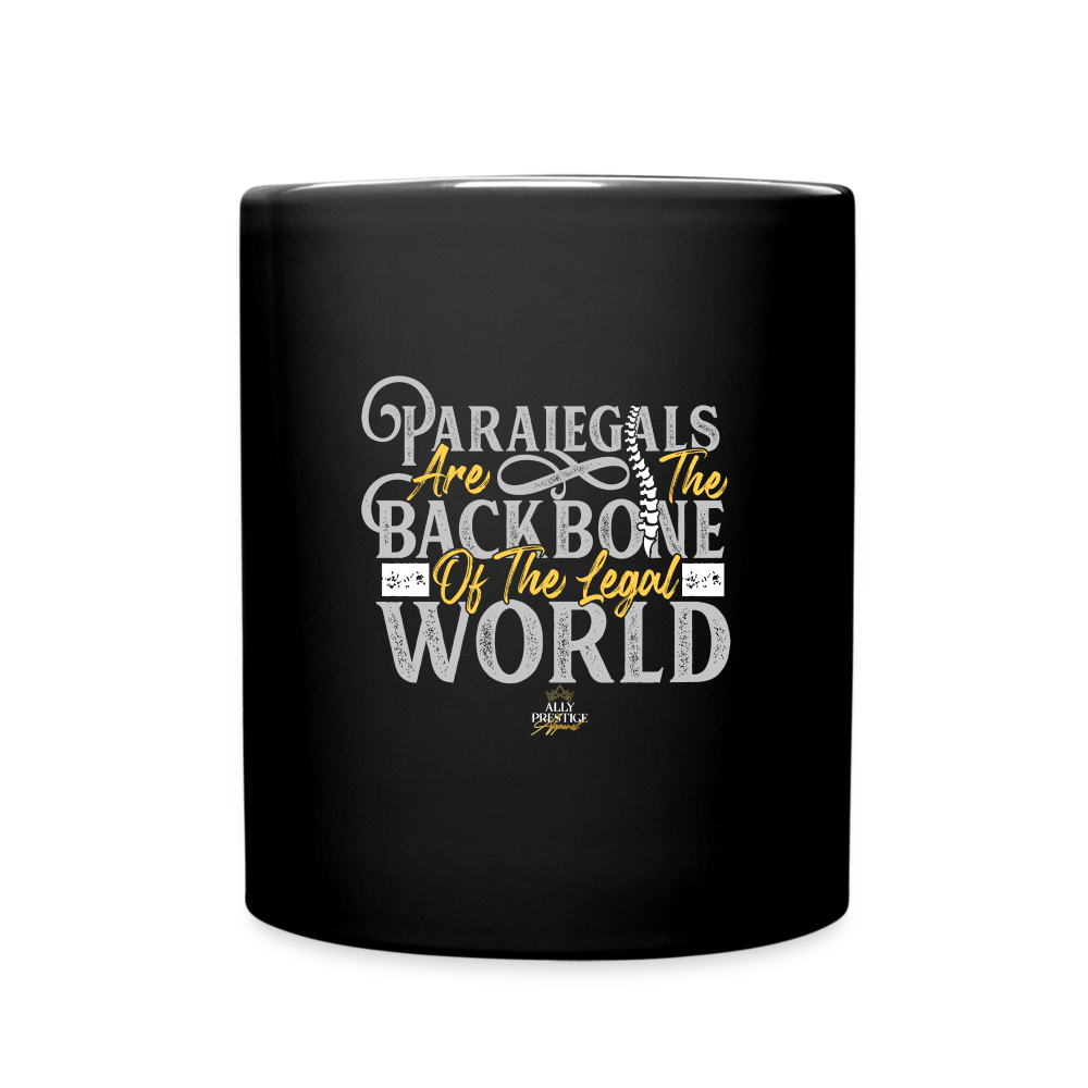 "Legal backbone" Full Color Mug - black