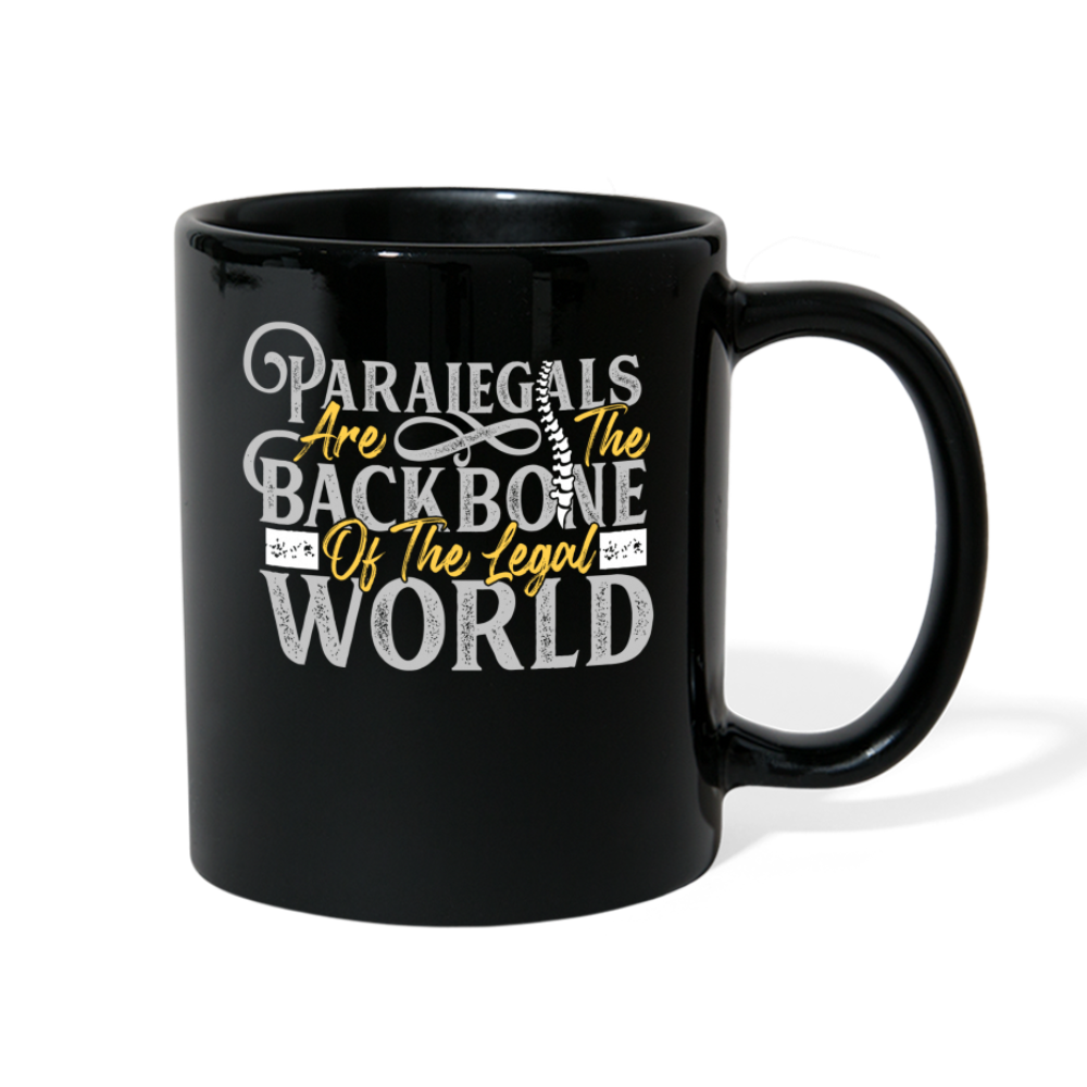 "Legal backbone" Full Color Mug - black