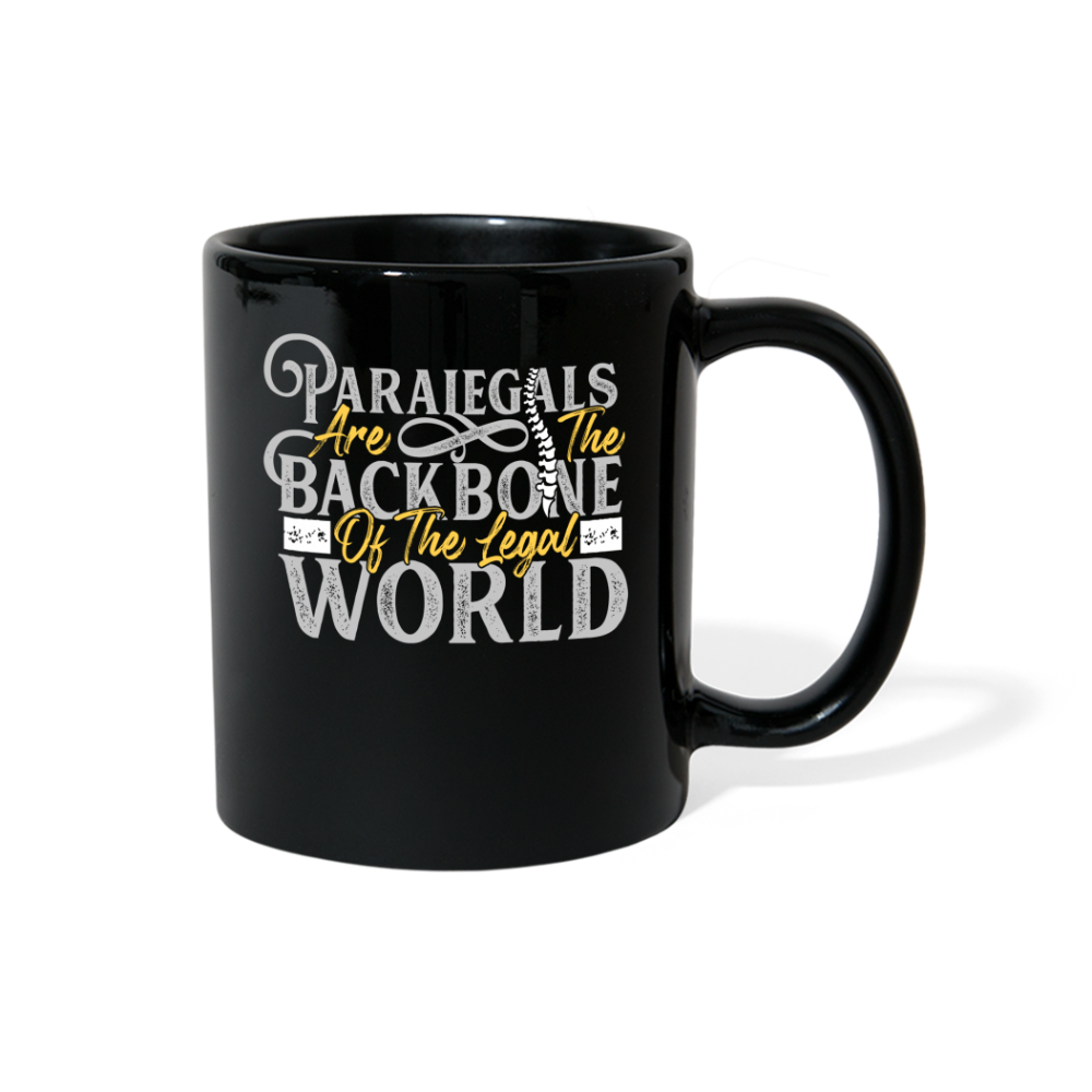 "Legal backbone" Full Color Mug - black