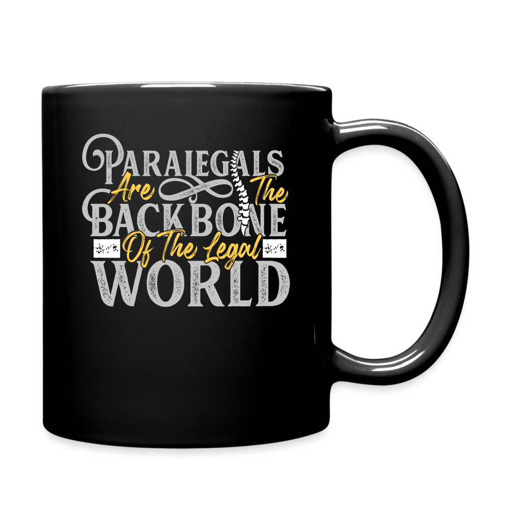 "Legal backbone" Full Color Mug - black