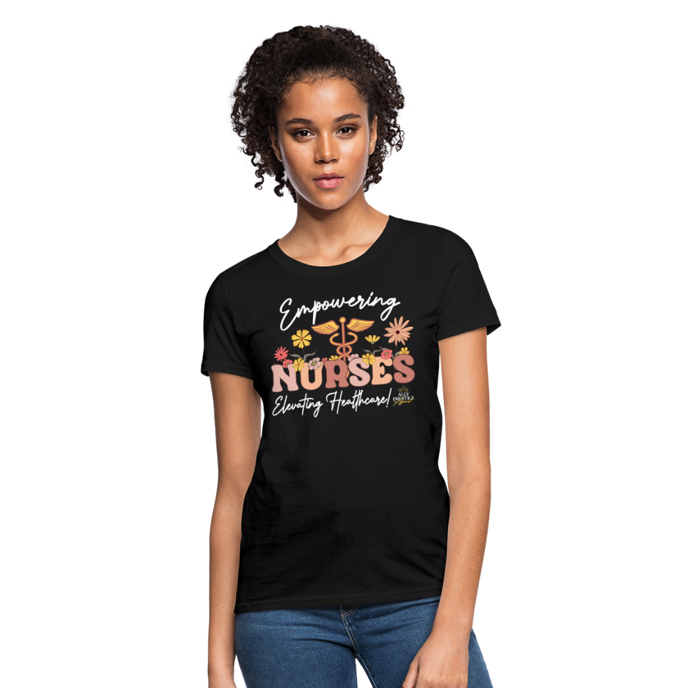 "Elevating Healthcare" Women's T-Shirt - black