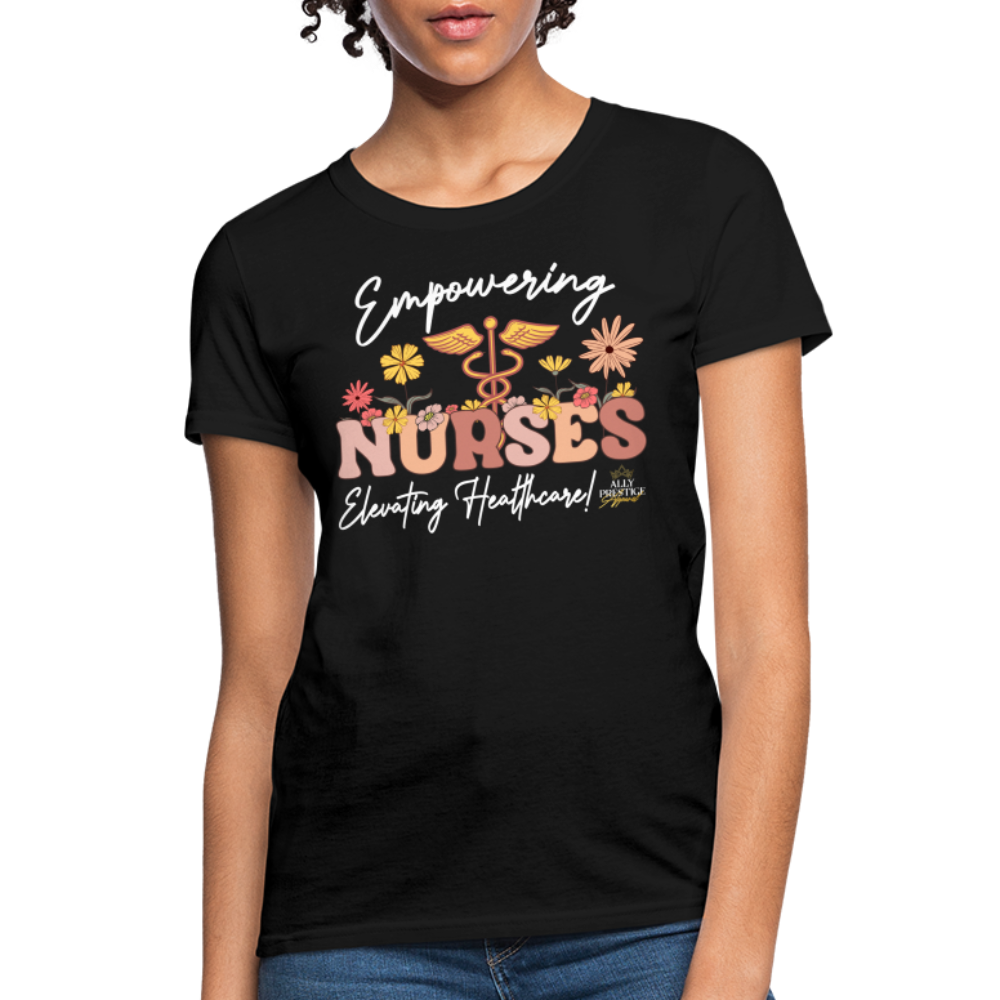 "Elevating Healthcare" Women's T-Shirt - black