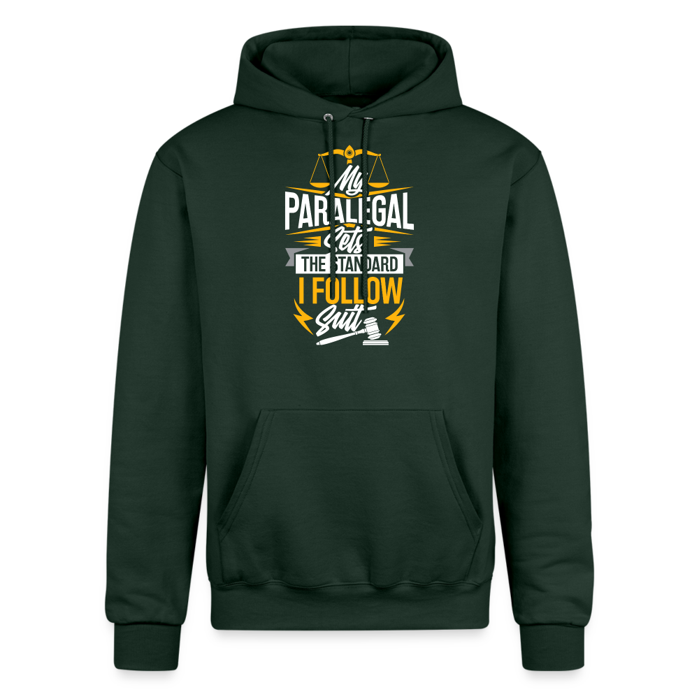 "Follow Suit" Hoodie - Dark Green