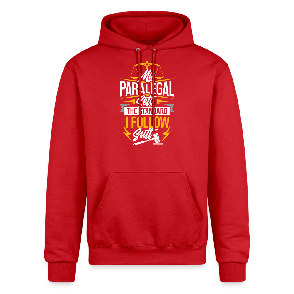 "Follow Suit" Hoodie - Scarlet
