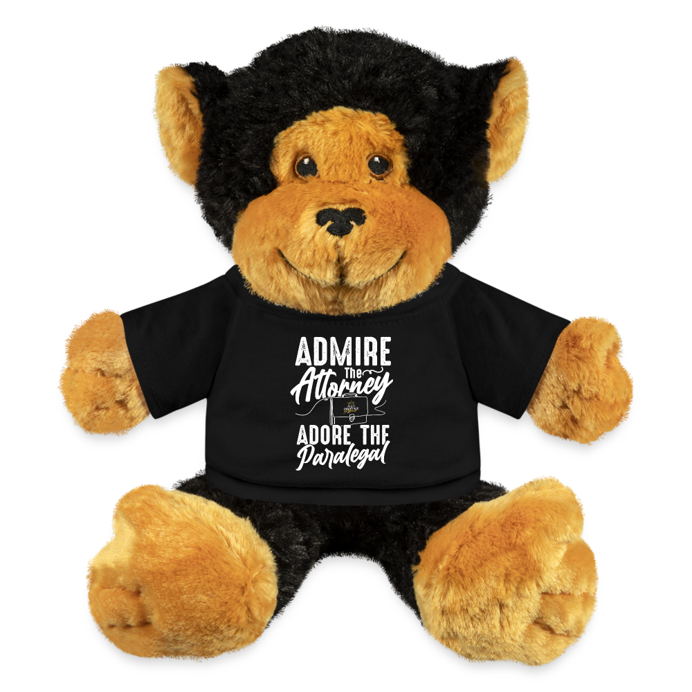 "Adore the Paralegal" Monkey - black