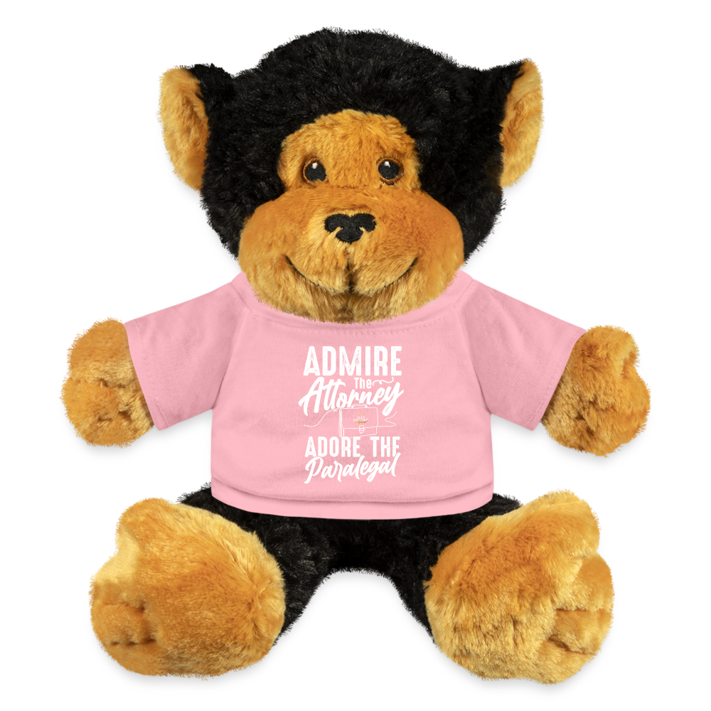 "Adore the Paralegal" Monkey - petal pink
