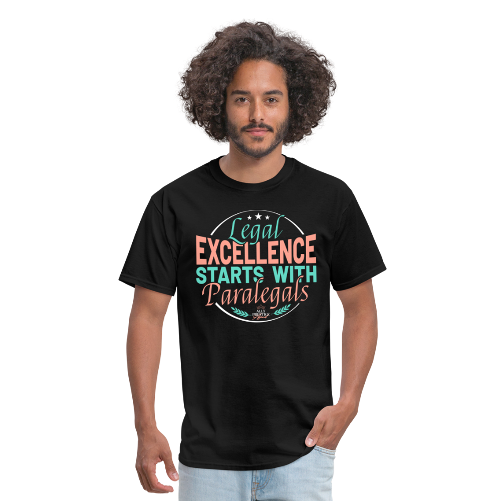 "Legal Excellence" Unisex Classic T-Shirt - black