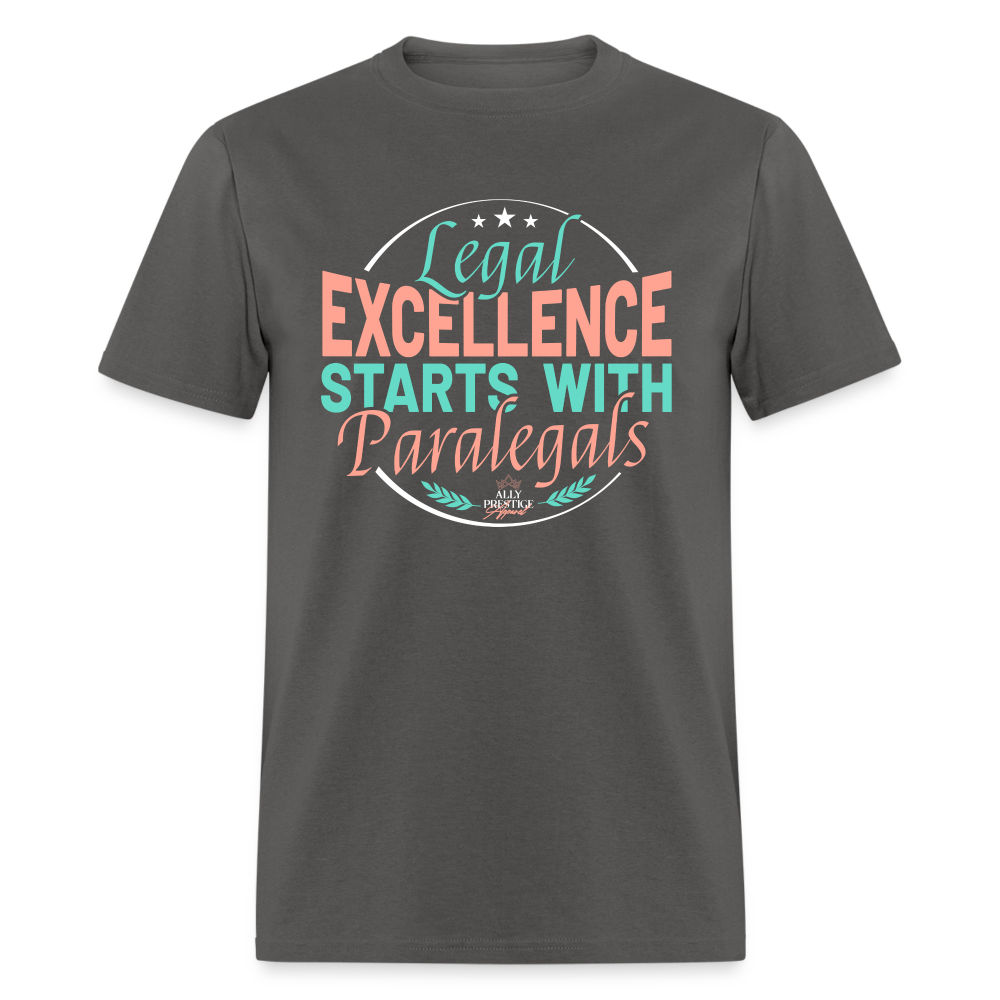 "Legal Excellence" Unisex Classic T-Shirt - charcoal