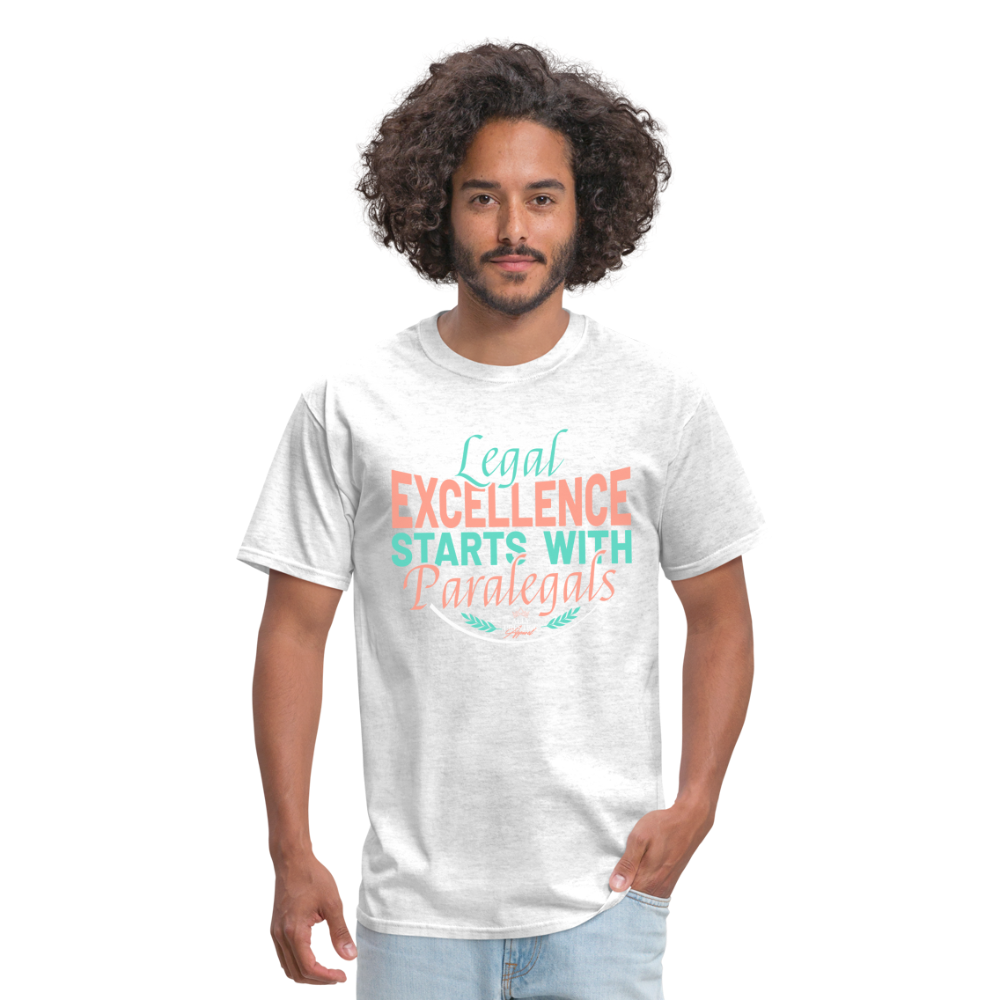 "Legal Excellence" Unisex Classic T-Shirt - light heather gray