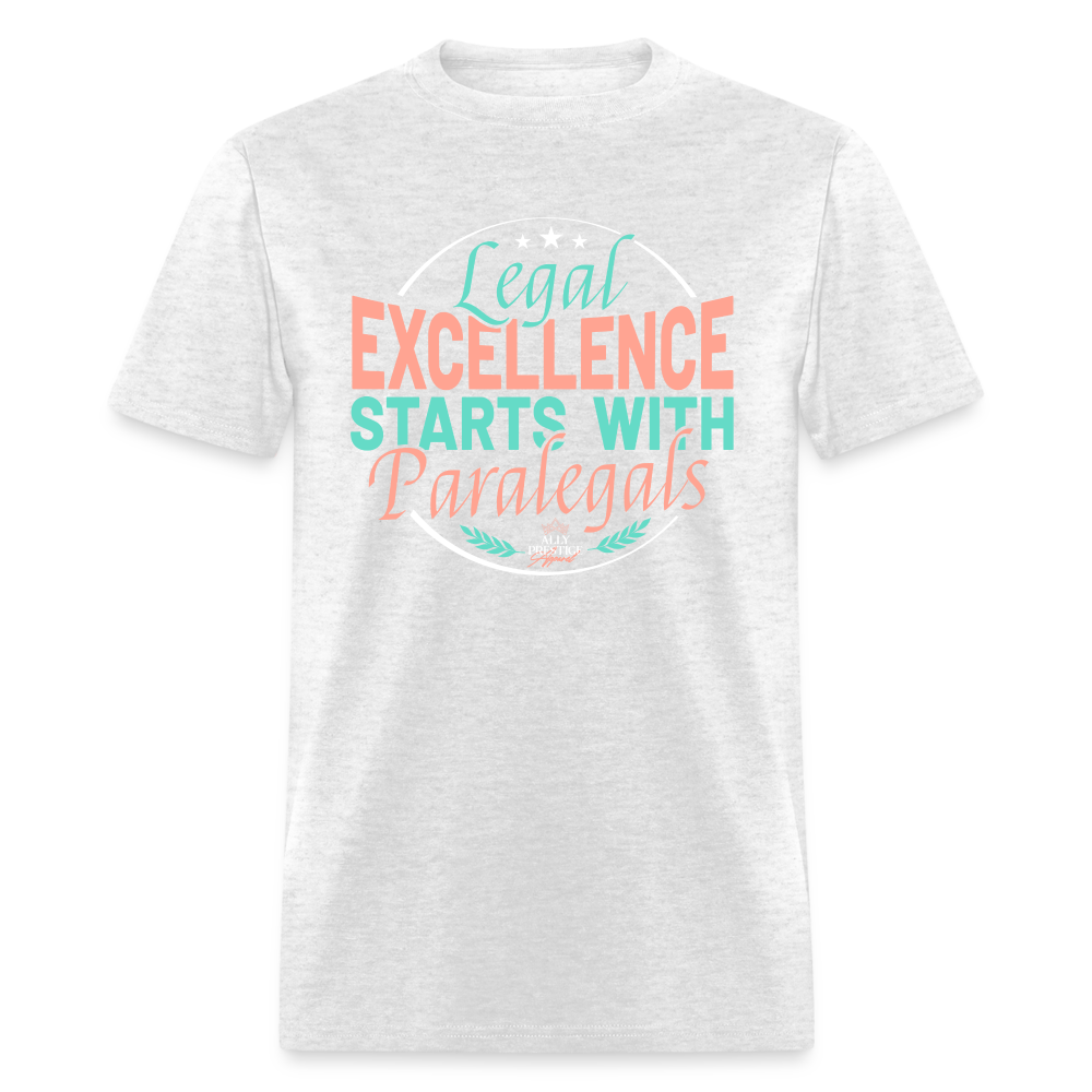 "Legal Excellence" Unisex Classic T-Shirt - light heather gray