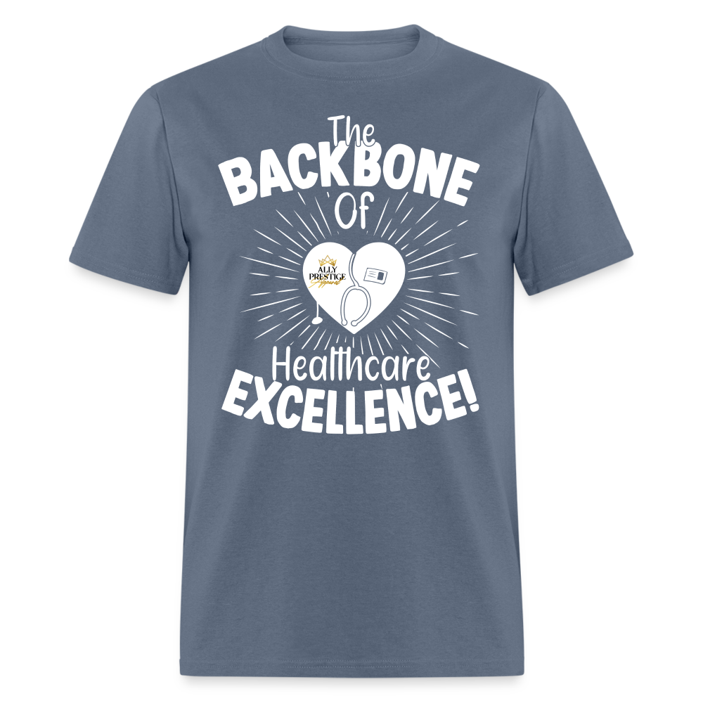 "Nurse Backbone" Unisex Classic T-Shirt - denim